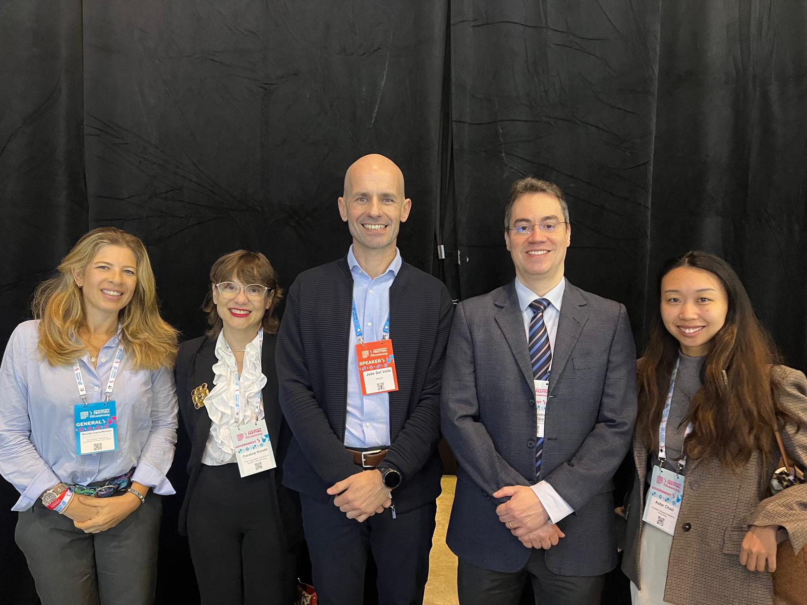 EBANX CEO João del Valle (middle) joined two panels on cross border payments and international expansion from APAC