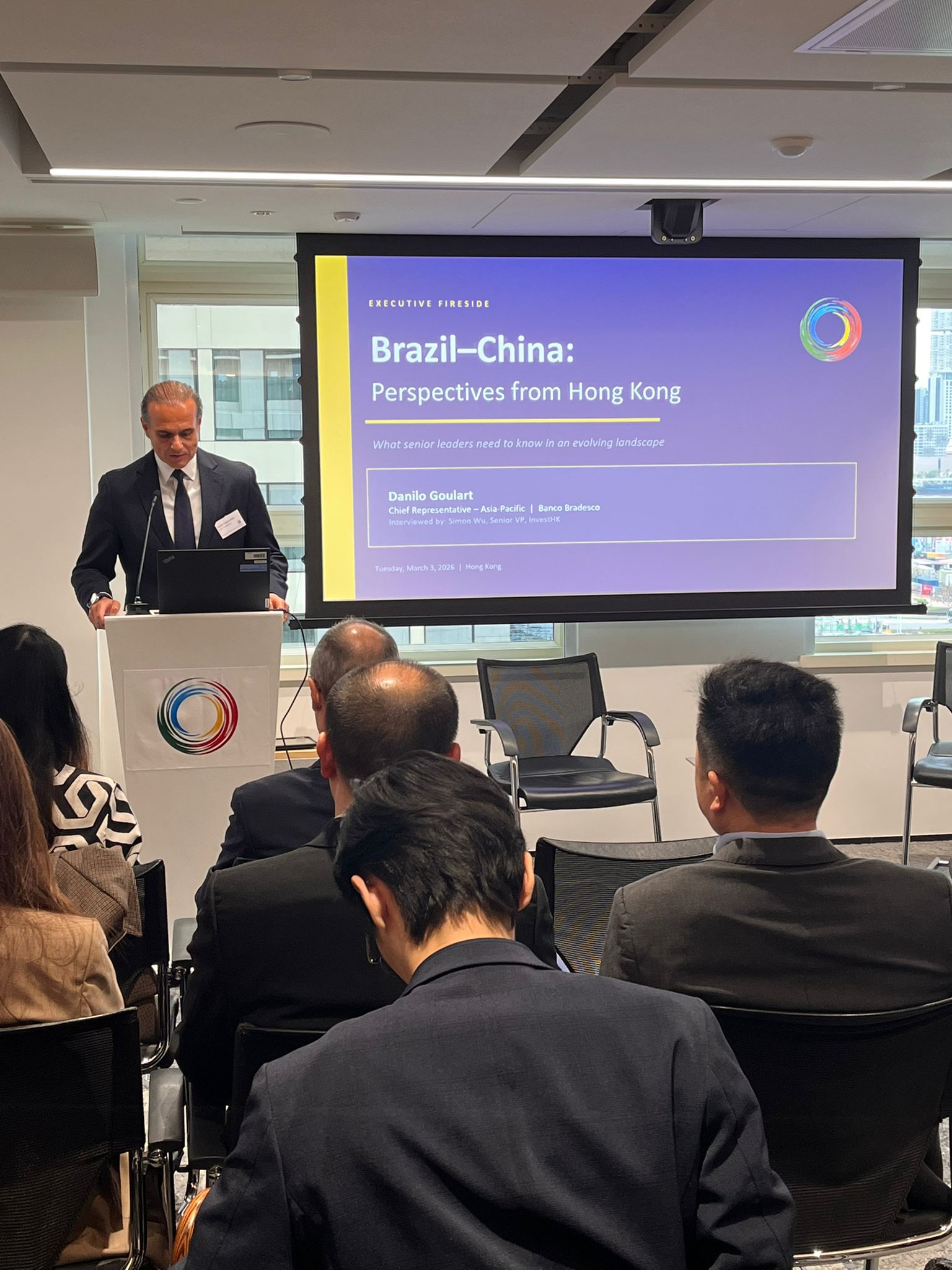 Chairman Patryck Pimpão Mehry opened the event